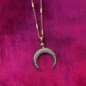 Diedre Double Horn Pendant